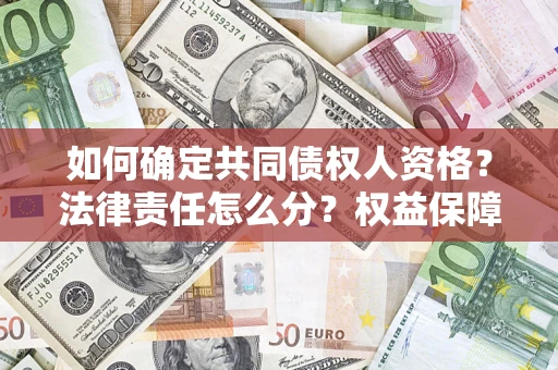 武汉如何确定共同债权人资格？法律责任怎么分？权益保障技巧揭秘！