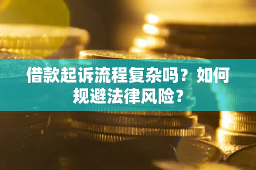 武汉借款起诉流程复杂吗？如何规避法律风险？