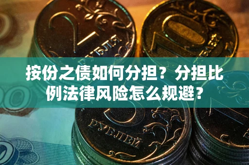 武汉按份之债如何分担？分担比例法律风险怎么规避？