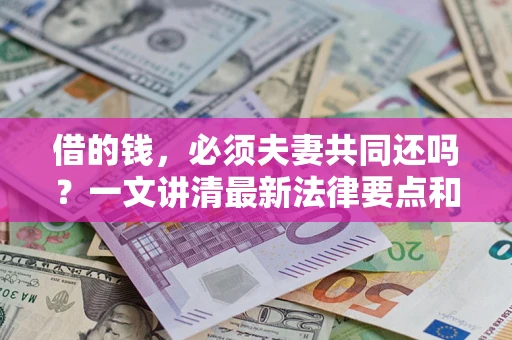 武汉借的钱，必须夫妻共同还吗？一文讲清最新法律要点和避坑指南
