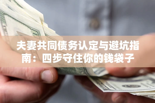 武汉夫妻共同债务认定与避坑指南：四步守住你的钱袋子