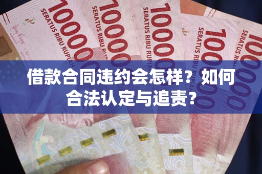武汉借款合同违约会怎样？如何合法认定与追责？