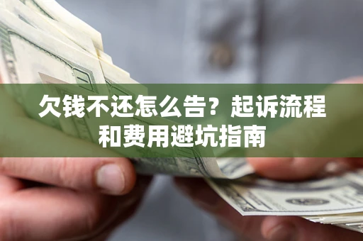 武汉欠钱不还怎么告?起诉流程和费用避坑指南 武汉欠钱不还怎么告?起诉流程和费用避坑指南
