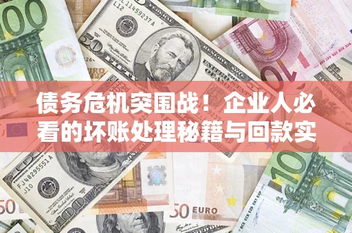 武汉债务危机突围战！企业人必看的坏账处理秘籍与回款实战指南